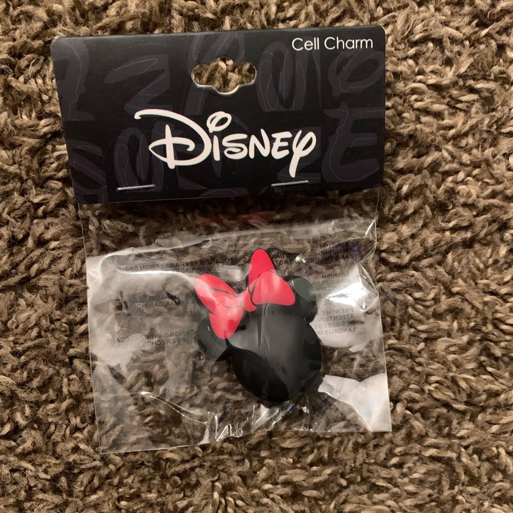 Minnie Mouse cell phone charm